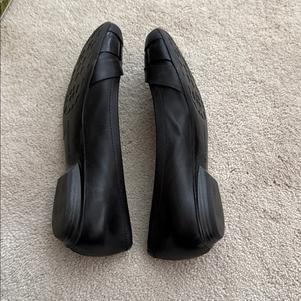 Naturalizer Black Leather Loafers - Picture 3 of 5
